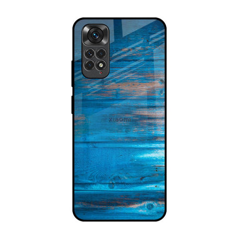 Patina Finish Redmi Note 11 Glass Back Cover Online