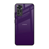 Dark Purple Redmi Note 11 Glass Back Cover Online