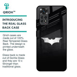 Super Hero Logo Glass Case for Redmi Note 11