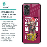 Gangster Hero Glass Case for Redmi Note 11