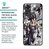Dragon Anime Art Glass Case for Redmi Note 11