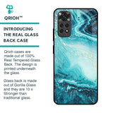 Sea Water Glass Case for Redmi Note 11