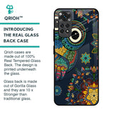 Owl Art Glass Case for Redmi Note 11