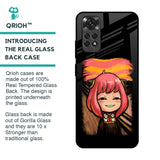 Spy X Family Glass Case for Redmi Note 11