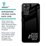 Push Your Self Glass Case for Redmi Note 11