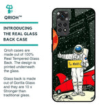 Astronaut on Mars Glass Case for Redmi Note 11