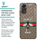 Blind For Love Glass Case for Redmi Note 11