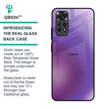 Ultraviolet Gradient Glass Case for Redmi Note 11