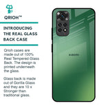 Green Grunge Texture Glass Case for Redmi Note 11