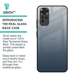 Smokey Grey Color Glass Case For Redmi Note 11