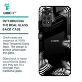 Zealand Fern Design Glass Case For Redmi Note 11