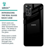 Jet Black Glass Case for Redmi Note 11