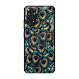Peacock Feathers Redmi Note 11 Glass Cases & Covers Online