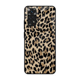 Leopard Seamless Redmi Note 11 Glass Cases & Covers Online