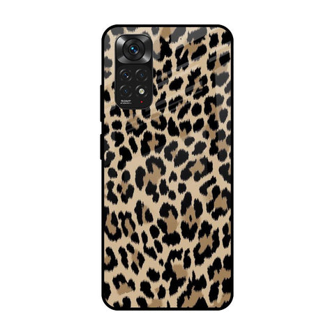 Leopard Seamless Redmi Note 11 Glass Cases & Covers Online