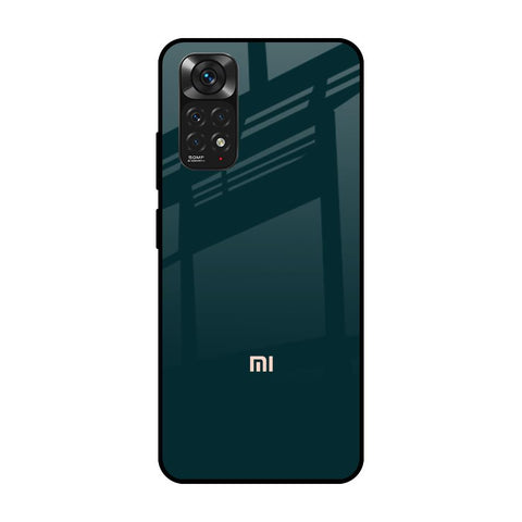 Hunter Green Redmi Note 11 Glass Cases & Covers Online