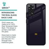 Deadlock Black Glass Case For Redmi Note 11