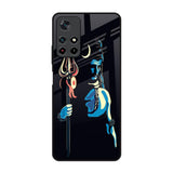 Mahakal Redmi Note 11T 5G Glass Back Cover Online