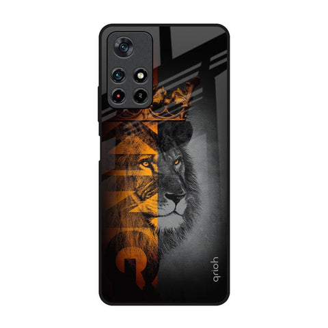 King Of Forest Redmi Note 11T 5G Glass Back Cover Online
