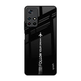 Follow Your Dreams Redmi Note 11T 5G Glass Back Cover Online