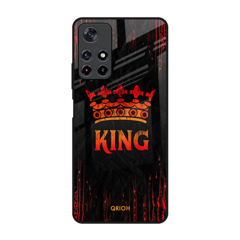 Royal King Redmi Note 11T 5G Glass Back Cover Online