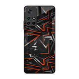 Vector Art Redmi Note 11T 5G Glass Back Cover Online