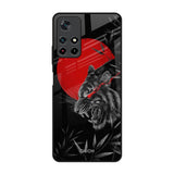 Red Moon Tiger Redmi Note 11T 5G Glass Back Cover Online