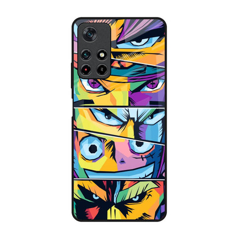 Anime Legends Redmi Note 11T 5G Glass Back Cover Online