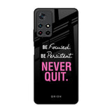 Be Focused Redmi Note 11T 5G Glass Back Cover Online