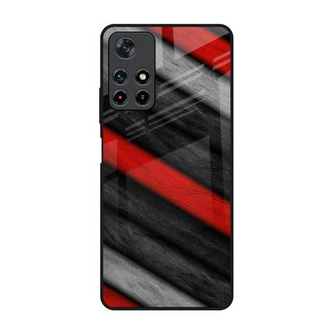 Soft Wooden Texture Redmi Note 11T 5G Glass Back Cover Online