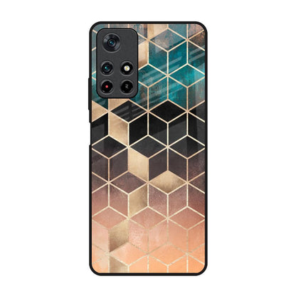 Bronze Texture Redmi Note 11T 5G Glass Back Cover Online