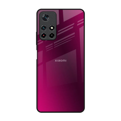 Pink Burst Redmi Note 11T 5G Glass Back Cover Online
