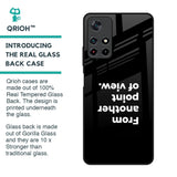 Motivation Glass Case for Redmi Note 11T 5G