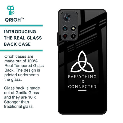 Everything Is Connected Glass Case for Redmi Note 11T 5G