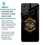 Islamic Calligraphy Glass Case for Redmi Note 11T 5G