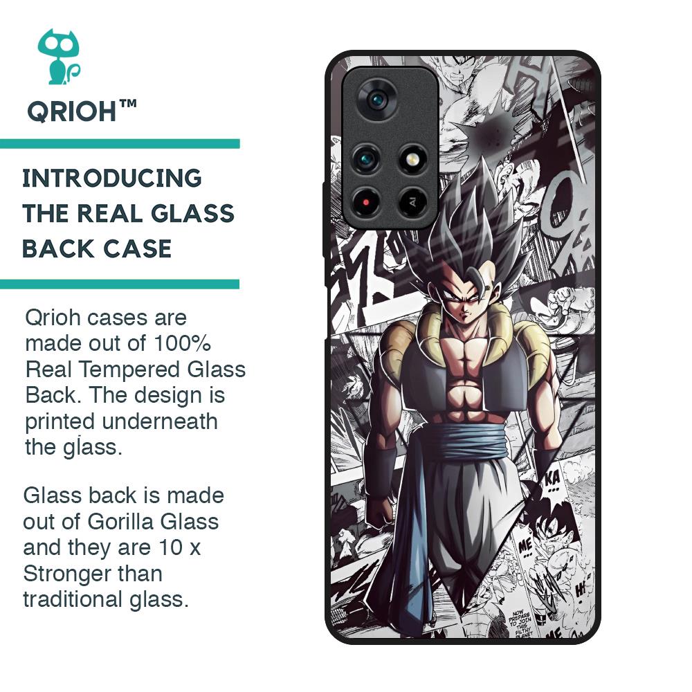 Dragon Anime Art Glass Case for Redmi Note 11T 5G