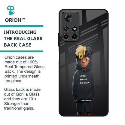 Dishonor Glass Case for Redmi Note 11T 5G