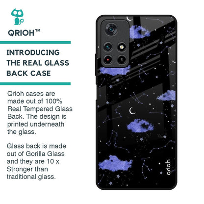 Constellations Glass Case for Redmi Note 11T 5G