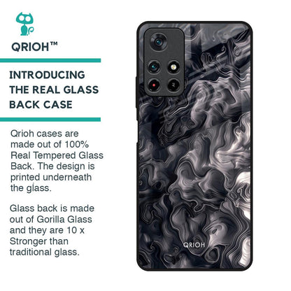 Cryptic Smoke Glass Case for Redmi Note 11T 5G