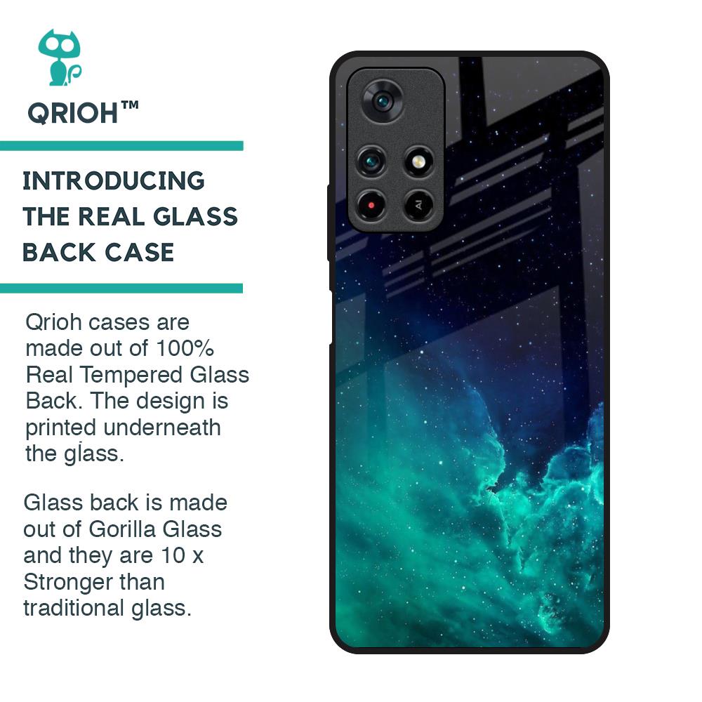 Winter Sky Zone Glass Case For Redmi Note 11T 5G