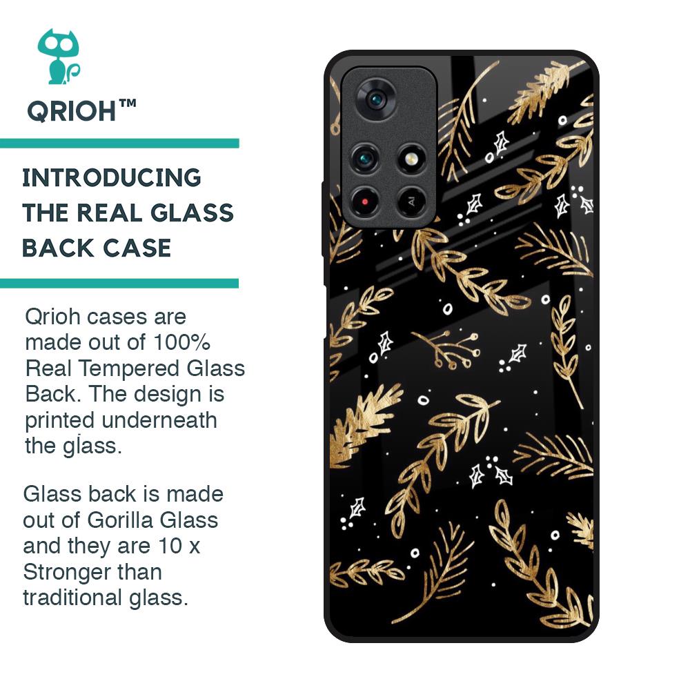 Autumn Leaves Glass Case for Redmi Note 11T 5G