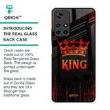 Royal King Glass Case for Redmi Note 11T 5G