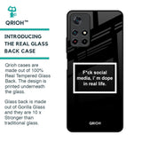 Dope In Life Glass Case for Redmi Note 11T 5G