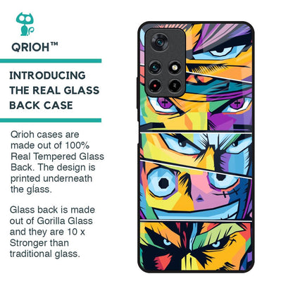 Anime Legends Glass Case for Redmi Note 11T 5G