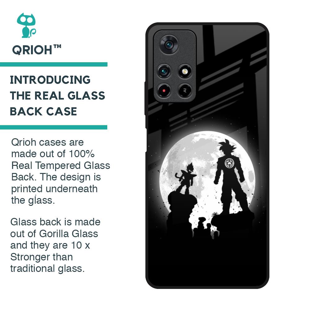 True Saiyans Glass Case for Redmi Note 11T 5G