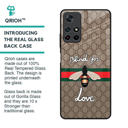 Blind For Love Glass Case for Redmi Note 11T 5G