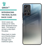 Tricolor Ombre Glass Case for Redmi Note 11T 5G