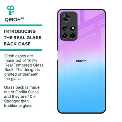 Unicorn Pattern Glass Case for Redmi Note 11T 5G