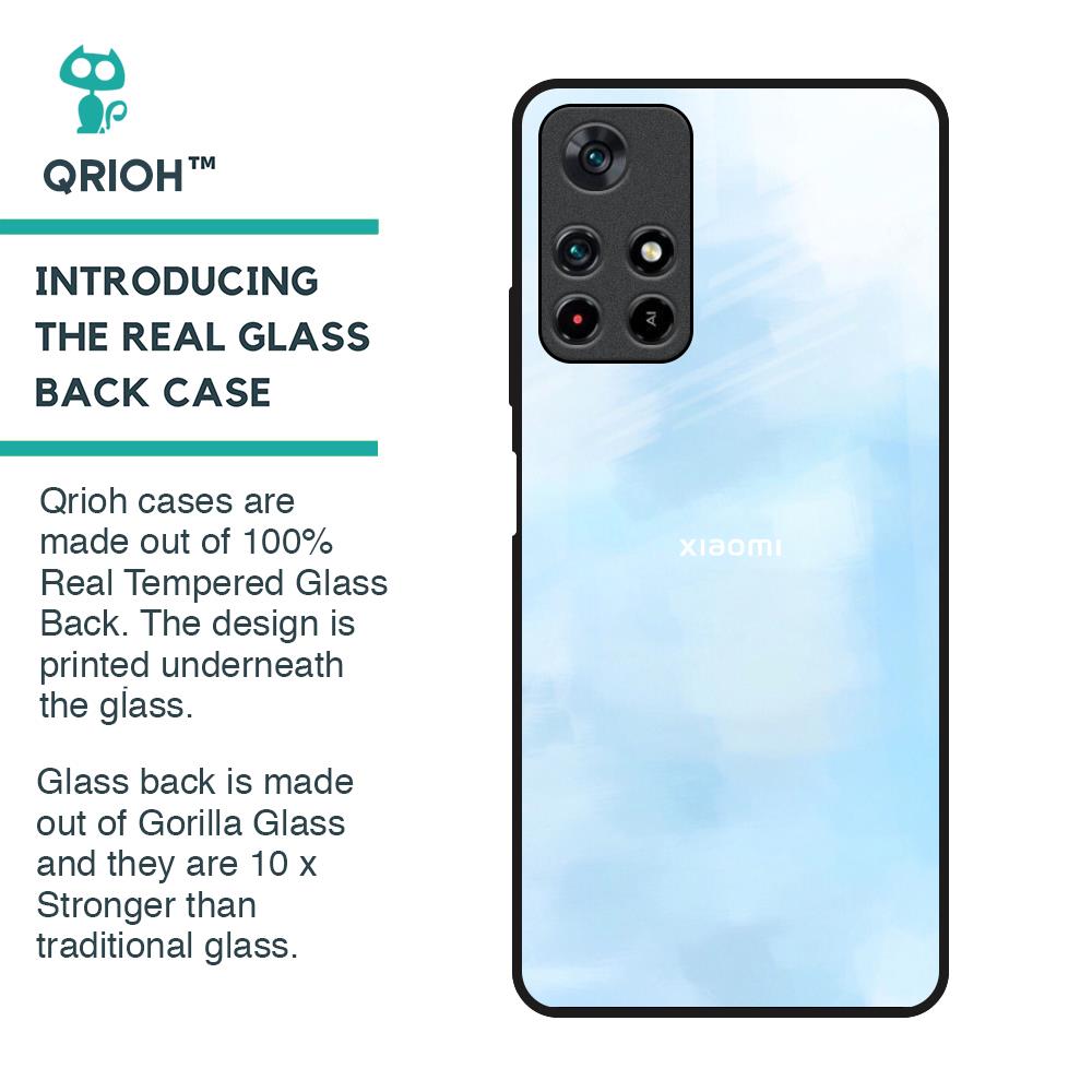 Bright Sky Glass Case for Redmi Note 11T 5G
