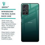 Palm Green Glass Case For Redmi Note 11T 5G